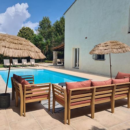 Belle Villa De Charme Avec Piscine Антиб Екстериор снимка