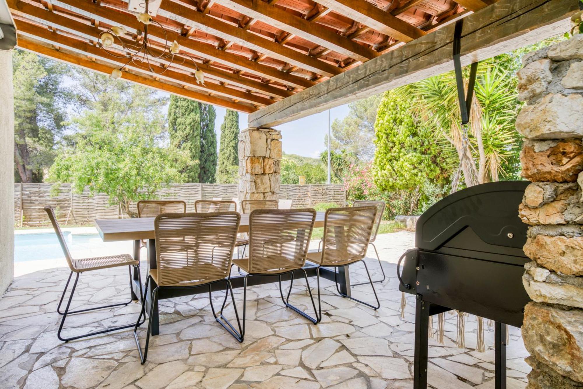 Belle Villa De Charme Avec Piscine Антиб Екстериор снимка