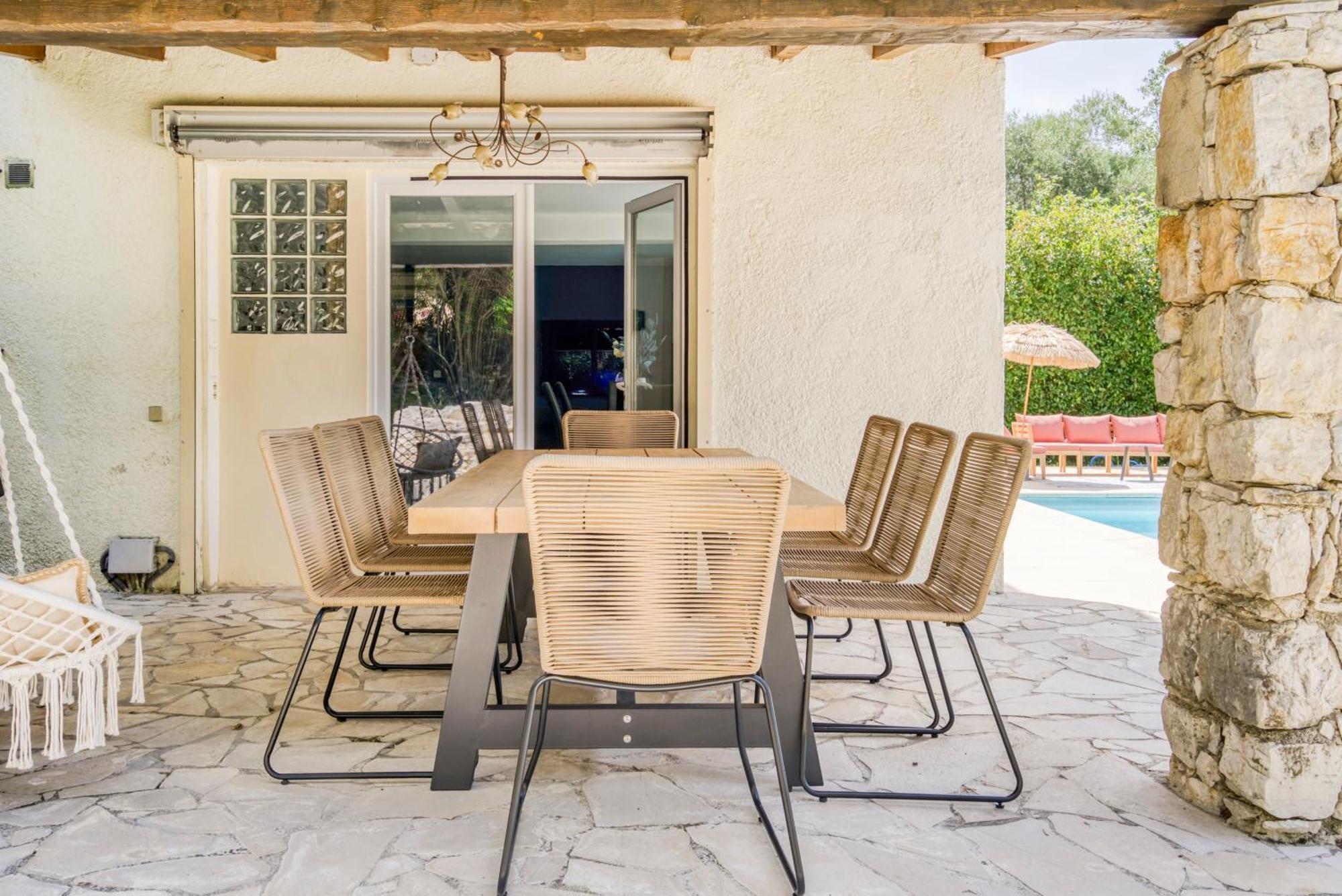 Belle Villa De Charme Avec Piscine Антиб Екстериор снимка